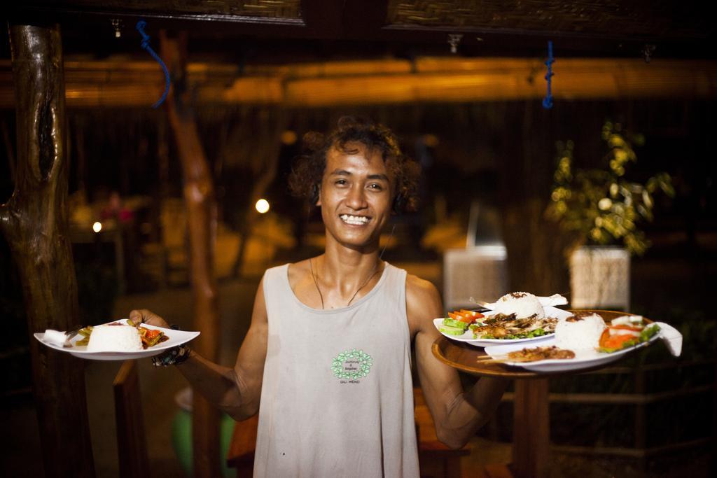 Ana Warung&Bungalows Gili Meno Exterior foto